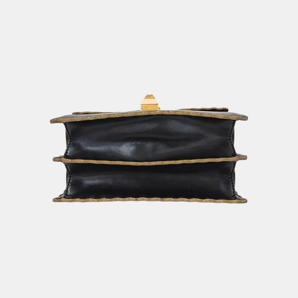 Kan I Small Calfskin Black
