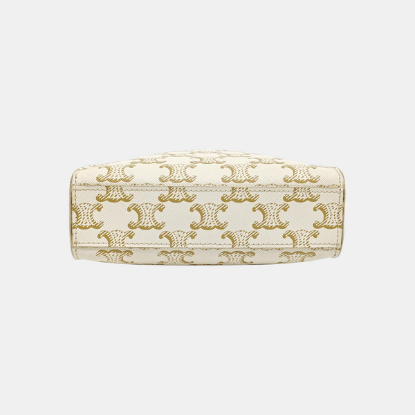 CABAS CELINE Mini Coated Canvas White