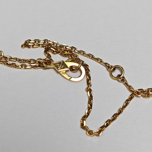Vintage Alhambra 18k Gold Necklace