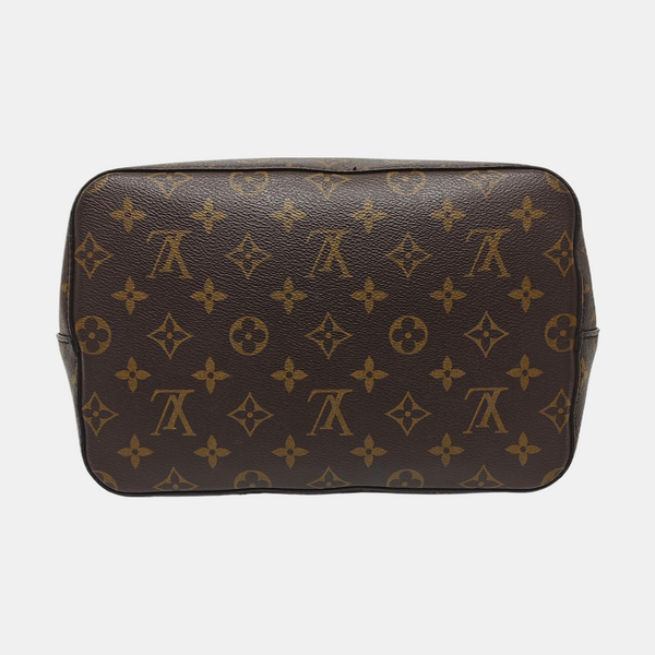 NÉONOÉ MM Monogram Coated Canvas Brown