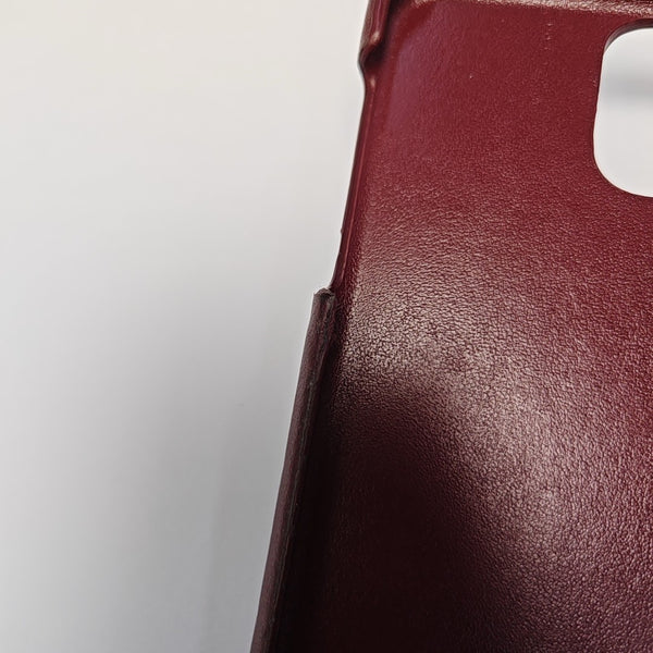 Leather Phone Case Red