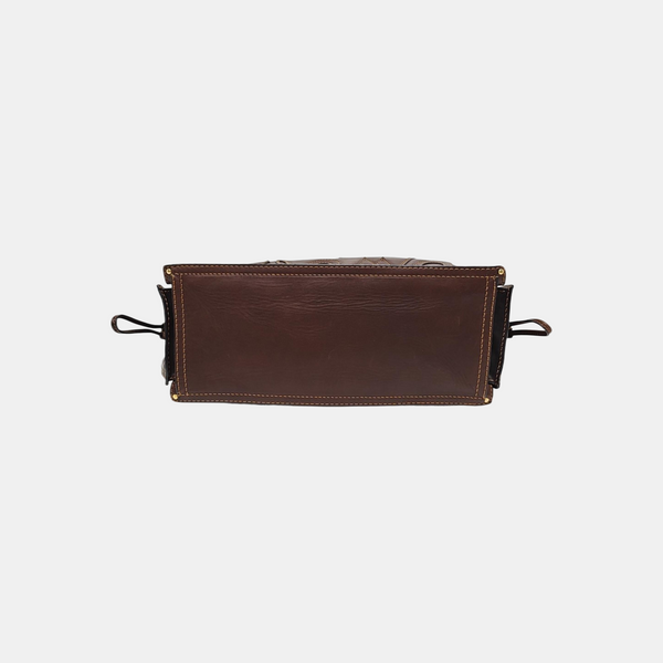 Calfskin Tote Bag Brown