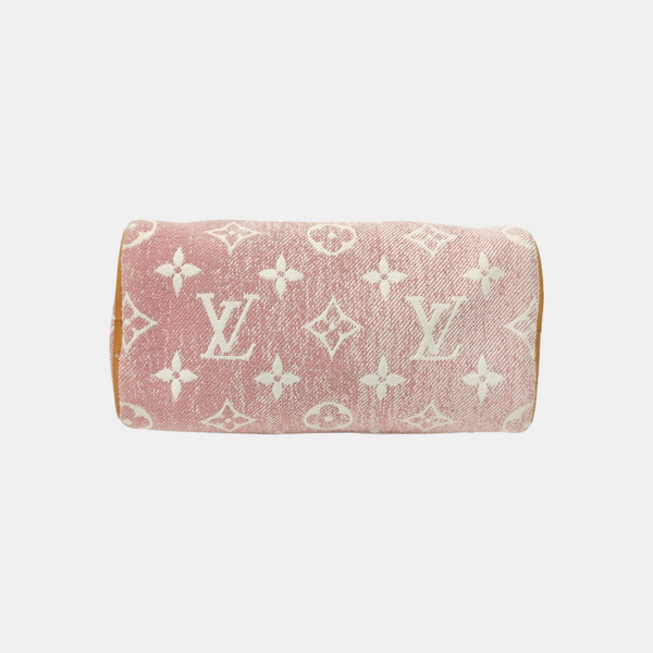 SPEEDY Nano Monogram Denim Pink