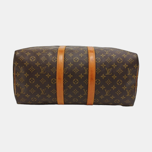 SAC SOUPLE 45 Monogram Coated Canvas Brown