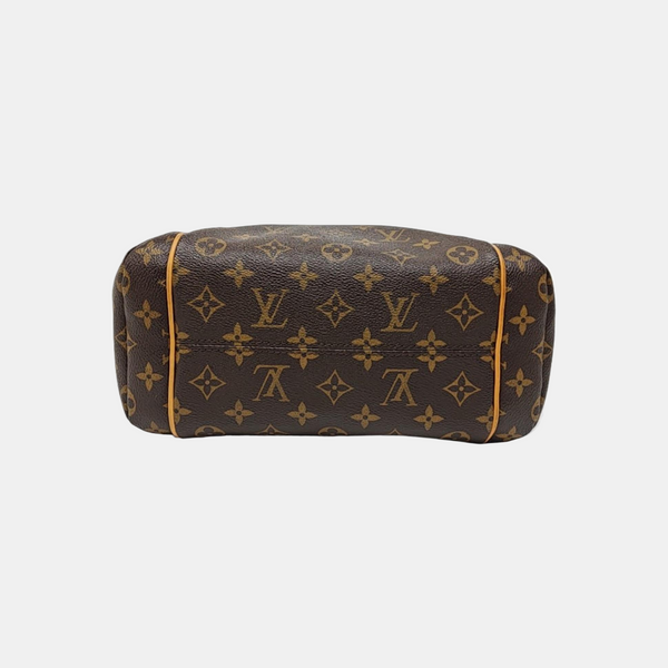 TOTALLY PM Monogram Coated Canvas Brown