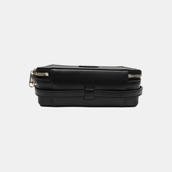 Retro Mini Monogram Coated Canvas Black