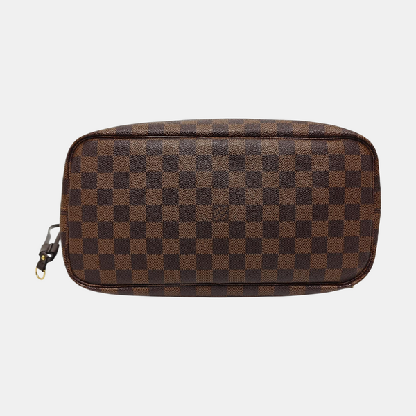 NEVERFULL MM Damier Ebene Coated Canvas Brown