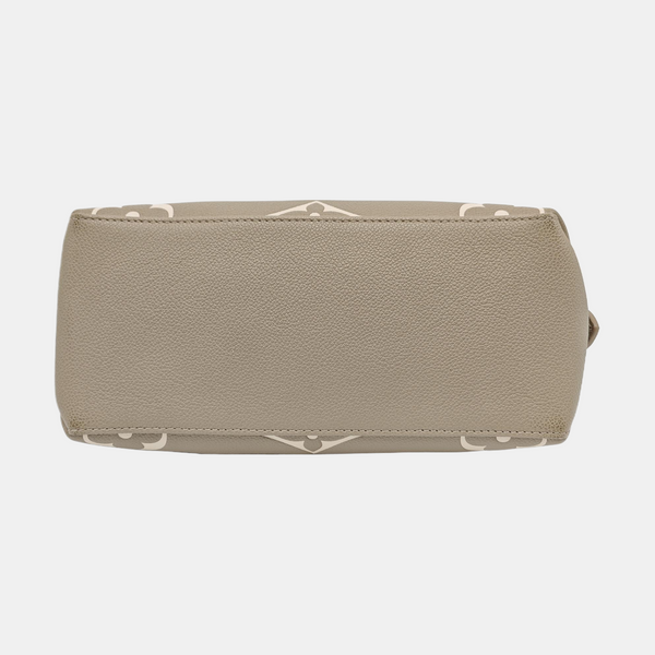 PALAIS PM Monogram Calfskin Gray