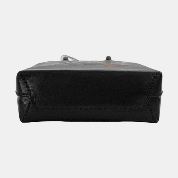 Shopping Bag Calfskin Black