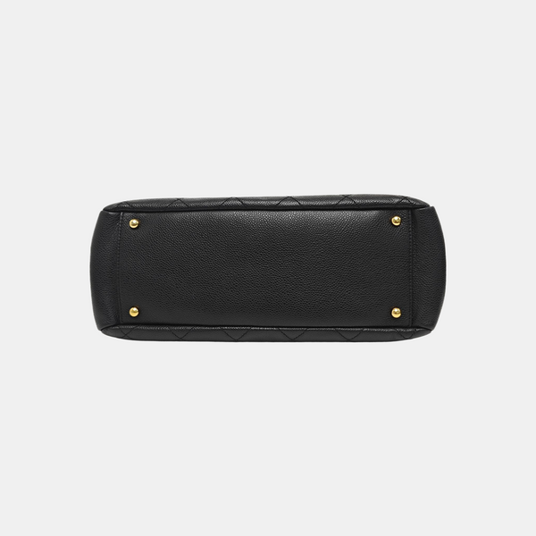 CC TIMELESS SOFT Quilted Grained Calfskin Black