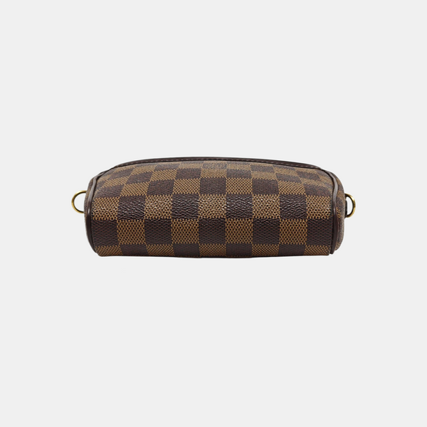 IPANEMA Damier Ebene Coated Canvas Brown