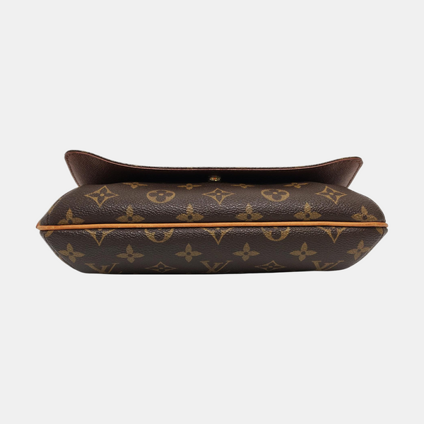 MUSETTE TANGO Monogram Coated Canvas Brown