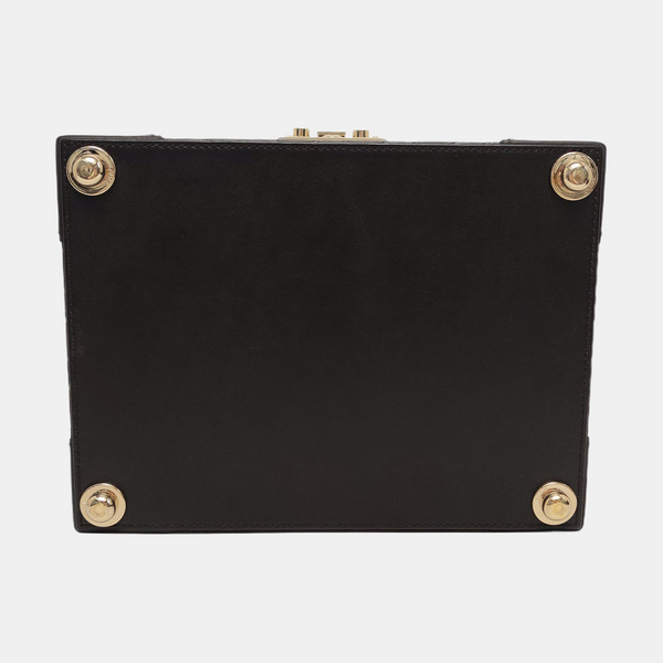 Padlock Small Monogram Calfskin Brown