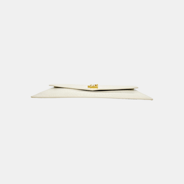 UPTOWN Small Calfskin White