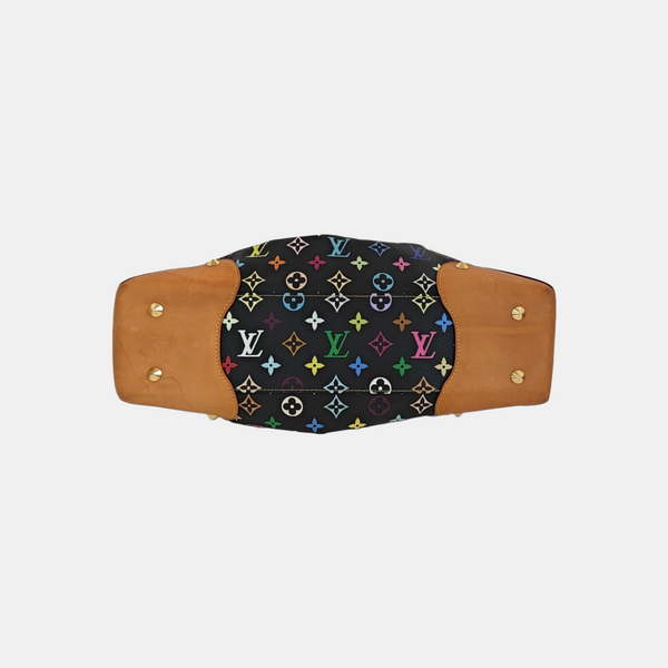 LV × TM JUDY Monogram Coated Canvas Black