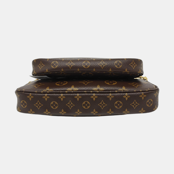 MULTI Monogram Coated Canvas Brown