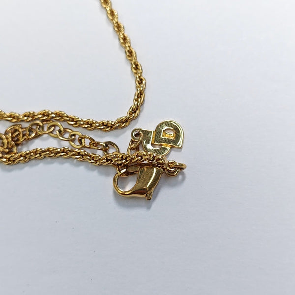 Bow Metal Gold Necklace