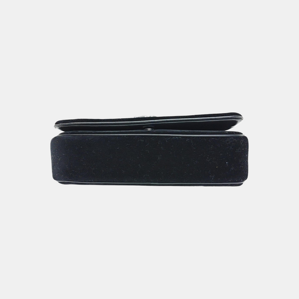 Suede Shoulder Bag Black