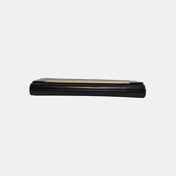 Calfskin Clutch Black