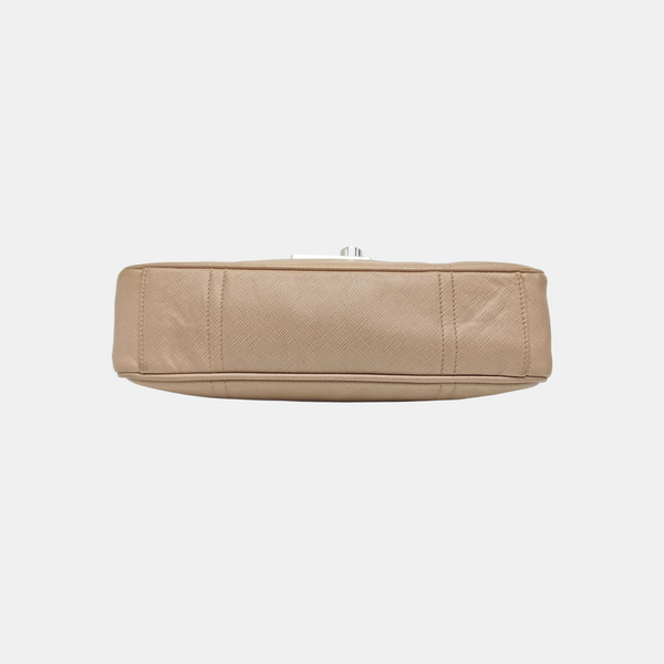 Calfskin Shoulder Bag Pink