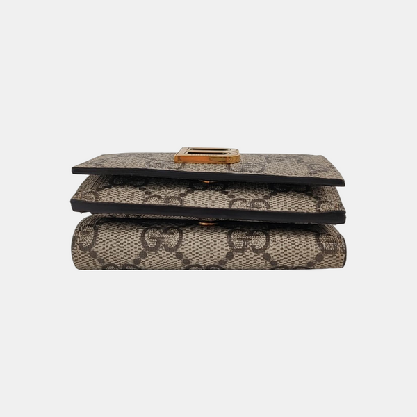 The Hacker Project Monogram Coated Canvas Beige