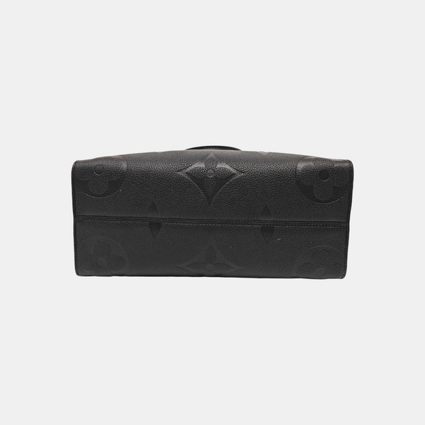 ONTHEGO MM Monogram Calfskin Black