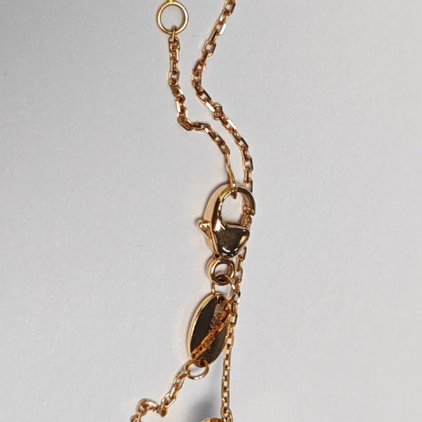 Jeux De Liens 18k Rose Gold Necklace