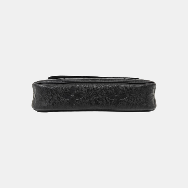 IVY Monogram Calfskin Black