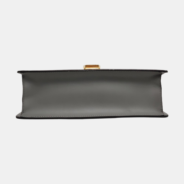 Authenticated pre-owned Sylvie Small Calfskin Grey - Shoulder Bag at Looply