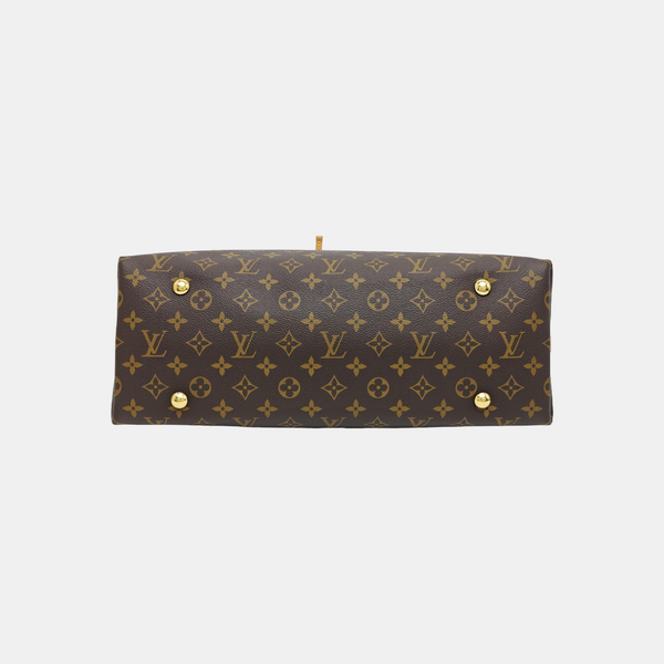 CARRYALL MM Monogram Coated Canvas Brown