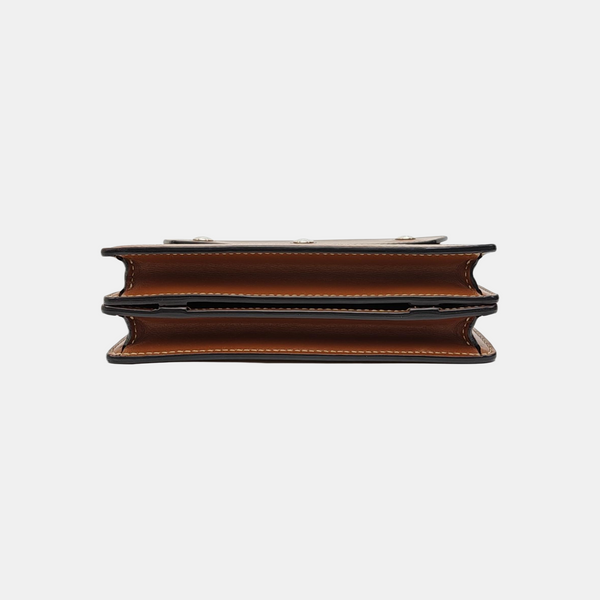 Title Mini Calfskin Brown
