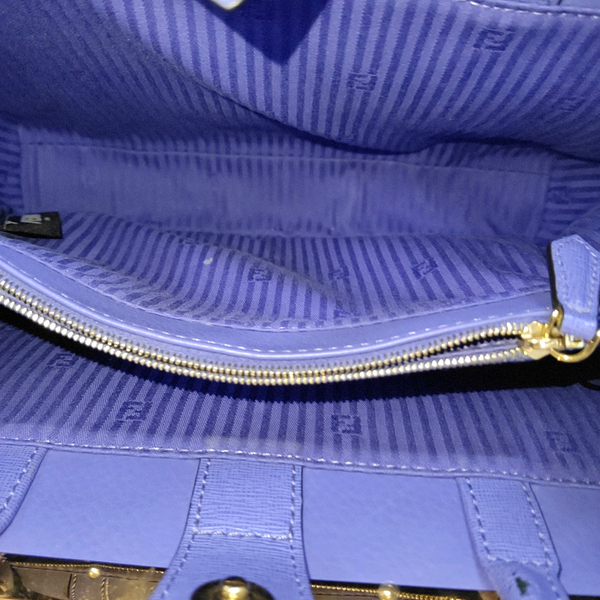 2 Jours Small Calfskin Blue
