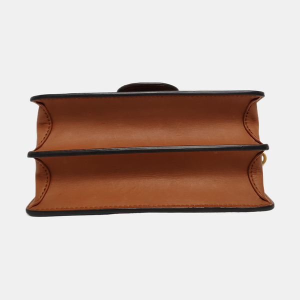 DAUPHINE Mini Coated Canvas Brown