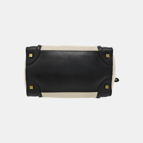 LUGGAGE Mini Canvas White