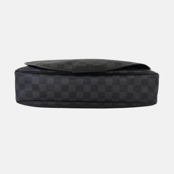 DANIEL Damier Graphite Coated Canvas Gray