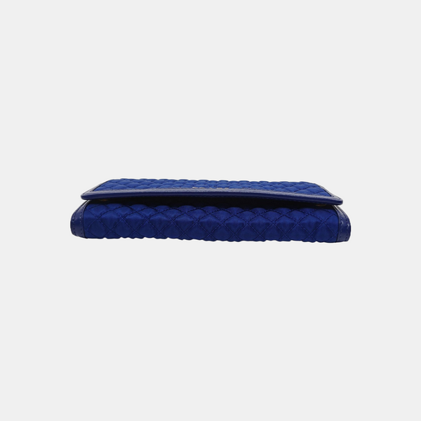 Fabric Wallet Blue