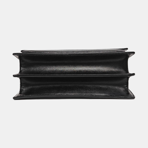 SUNSET Medium Calfskin Black