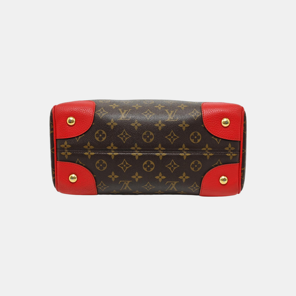 RETIRO NM Monogram Coated Canvas Brown
