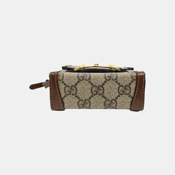 Horsebit 1955 Mini Coated Canvas Beige