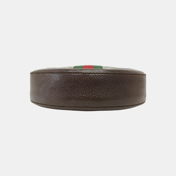 Ophidia Mini Monogram Coated Canvas Beige