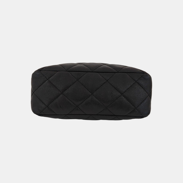 23K Quilted Calfskin Black