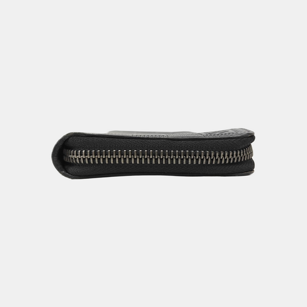 ZIPPY Damier Graphite Calfskin Black Wallet
