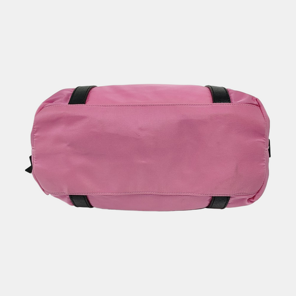 Nylon Tote Bag Pink