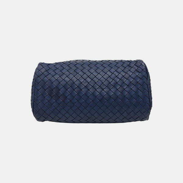 Lambskin Shoulder Bag Blue