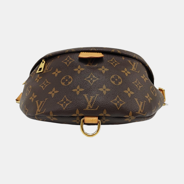 BUMBAG Monogram Coated Canvas Brown