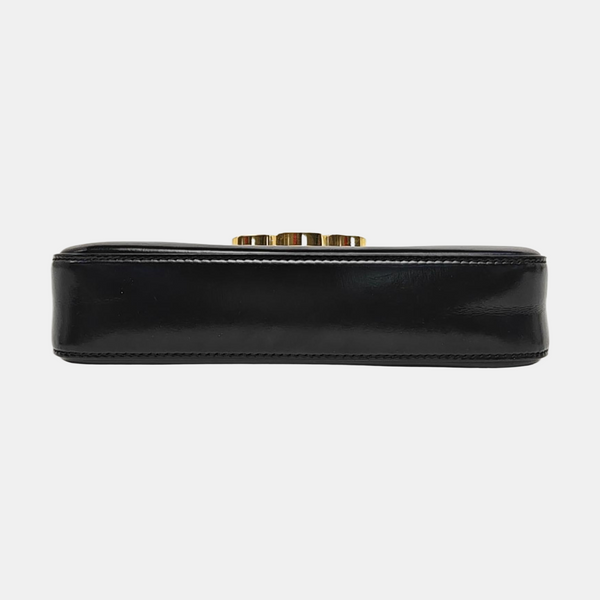TRIOMPHE Small Calfskin Black