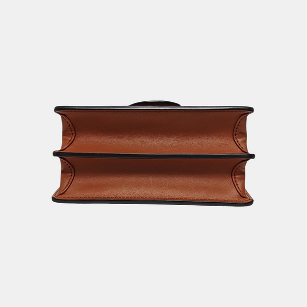 DAUPHINE Mini Monogram Coated Canvas Brown