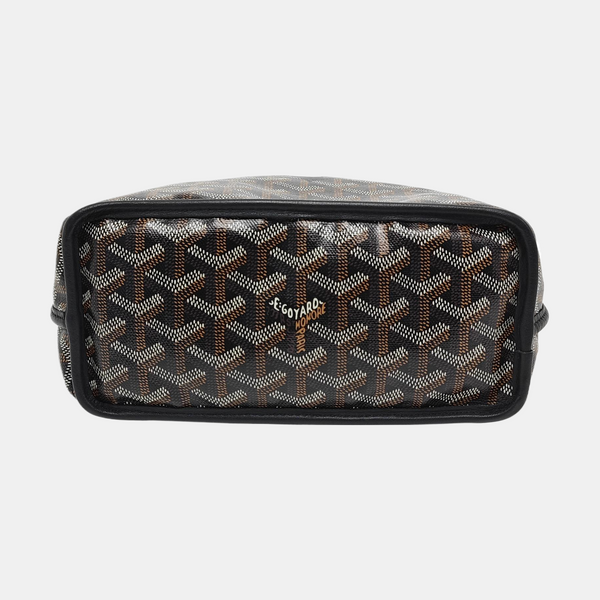 Anjou Mini Coated Canvas Black