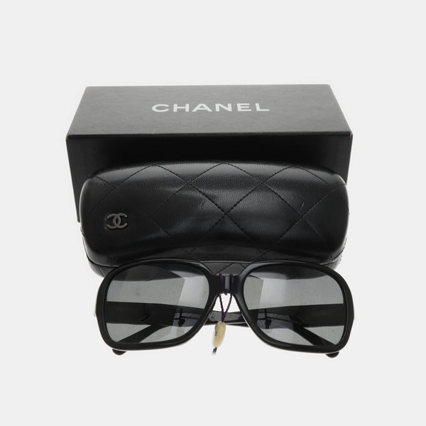 Black Synthetic Sunglasses
