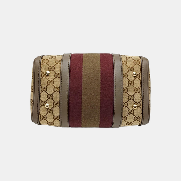 Boston Monogram Fabric Brown